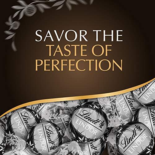 Lindt Lindt LINDOR 60% Extra Dark Chocolate Truffles, Dark Chocolate Candy with Smooth, Melting Truffle Center, Great for gift giving, 5.1 oz. Bag (6 Pack)