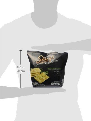 Stacy\'s Stacy\'s Pita Chips Perfectly Thymed Pita Crisps, 6.75 oz Bags (Pack of 8)