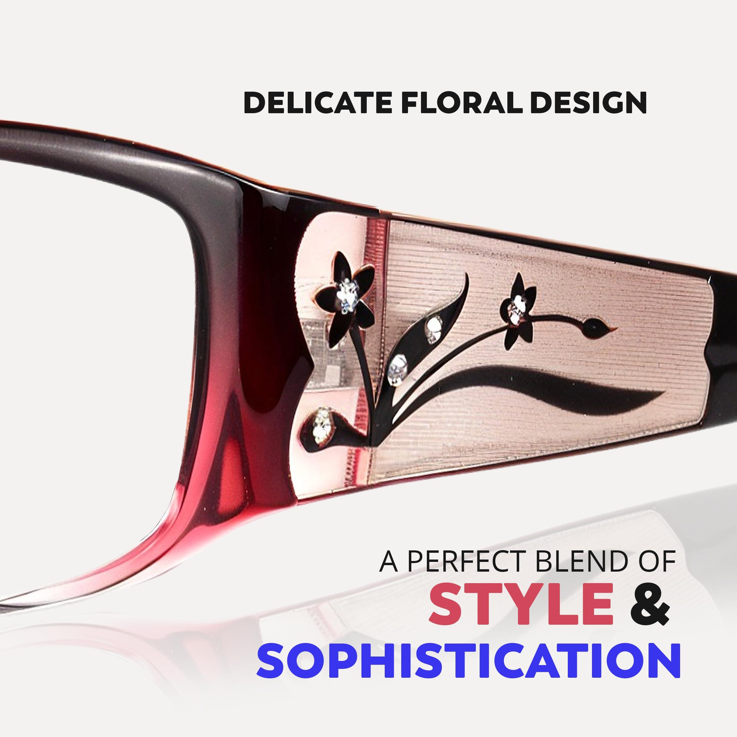 EYEBOGO EYEBOGO Kaylee Stylish Reading Glasses for Women (2-Pack, 1.75)