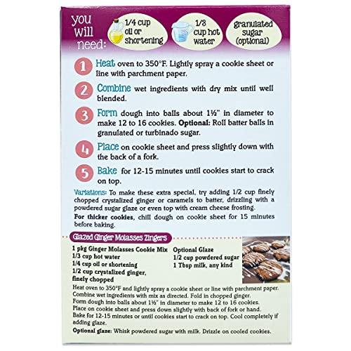 Namaste Foods Namaste Foods Gluten Free Ginger Molasses Cookie Mix, 11.5 oz, Pack of 6