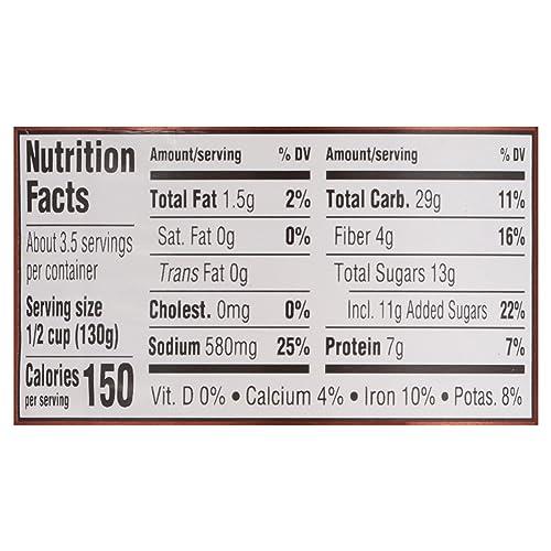 Bush's Best BUSH\'S BEST 16 oz Canned Homestyle Baked Beans, Source of Plant Based Protein and Fiber, Low Fat, Gluten Free, (Pack of 12)