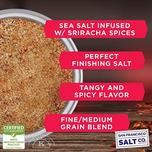 San Francisco Salt Company Organic Sriracha Sea Salt 2 lbs. by San Francisco Salt Company