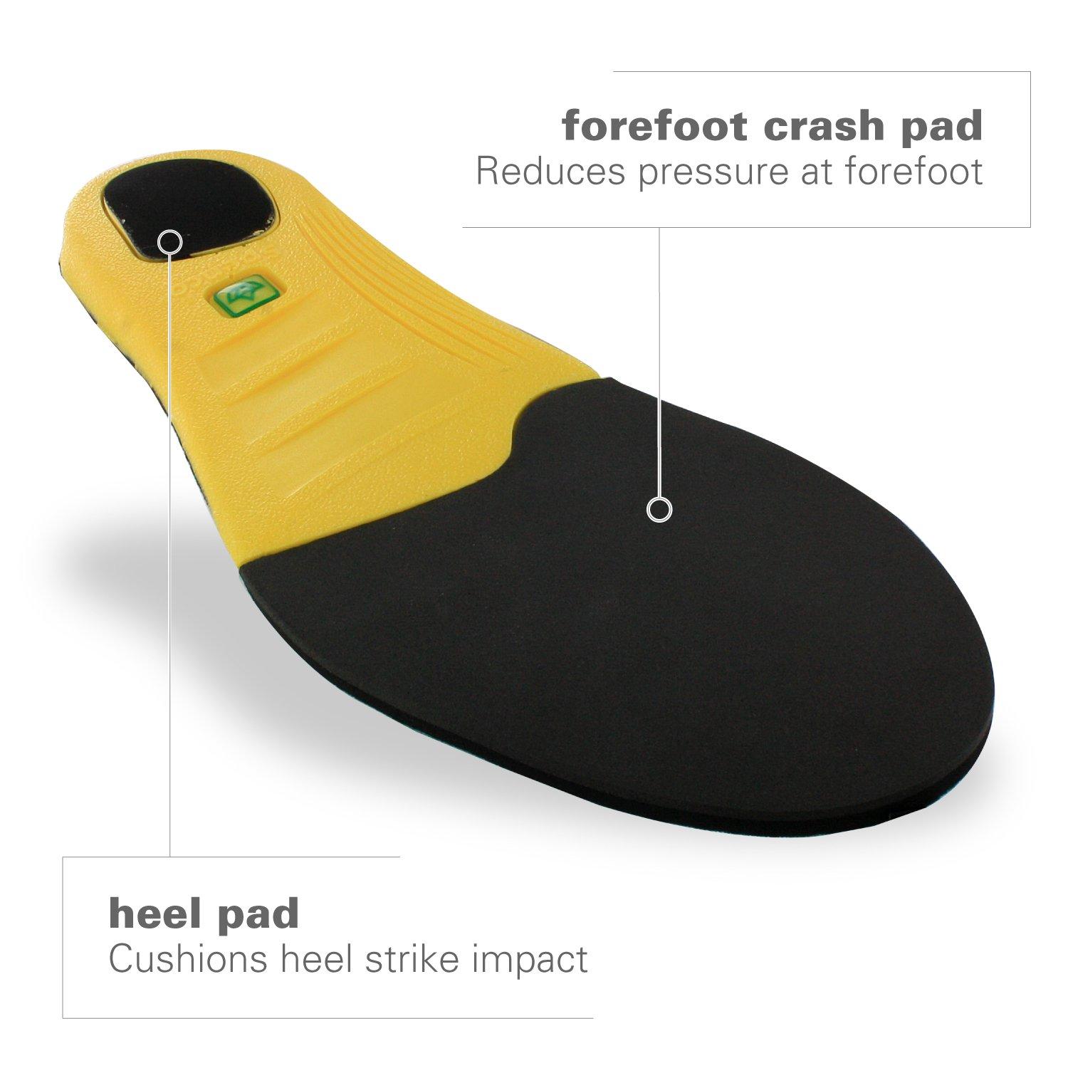 Spenco Spenco Polysorb Heavy Duty Maximum All Day Comfort and Support Shoe Insole Men\'s 12-13.5