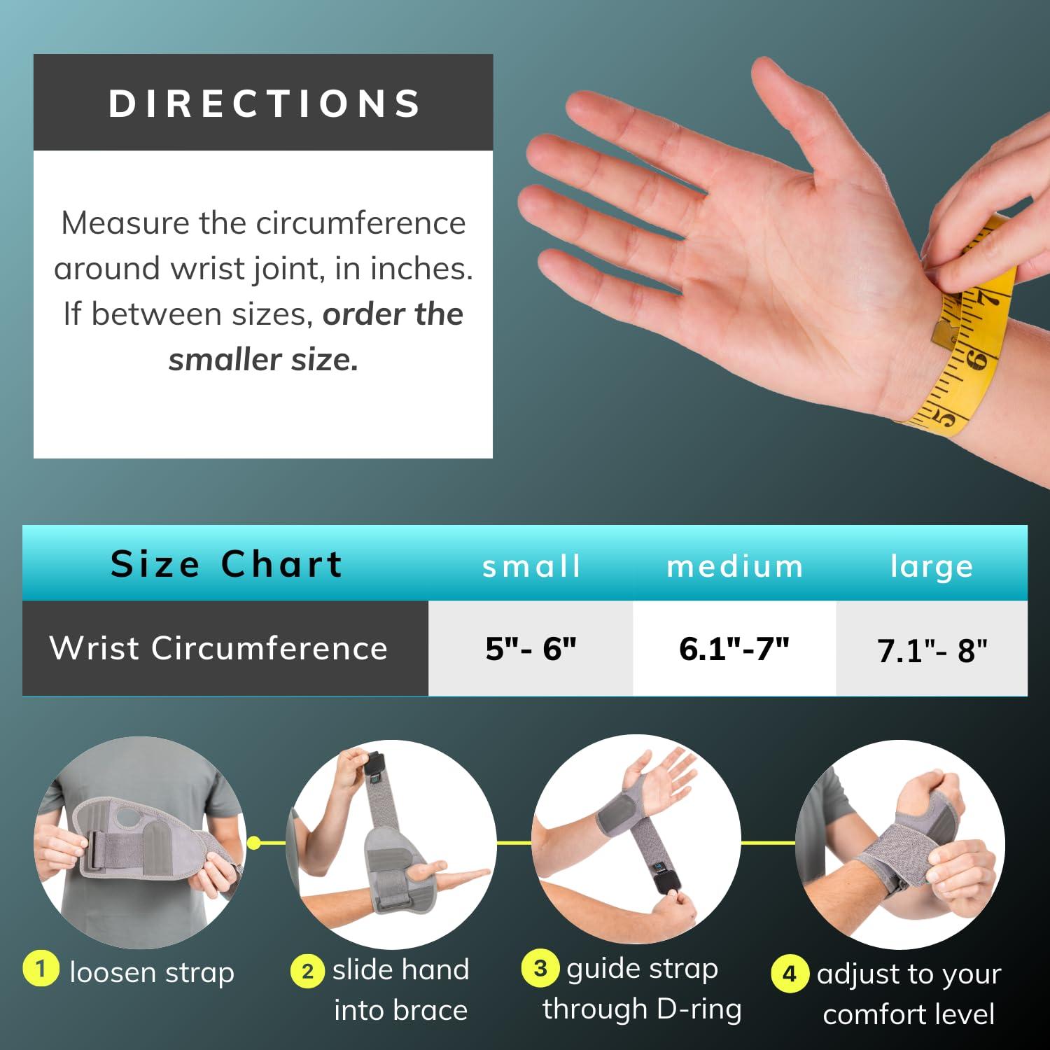 BraceAbility BraceAbility Court Comfort Wrist Brace - Athletic Tennis Wrist Support Wrap Compression Sleeve for Pickleball, Sprained Wrist, Tendonitis, Badminton, Racquet Sports Pain Relief Recovery (L - Left)