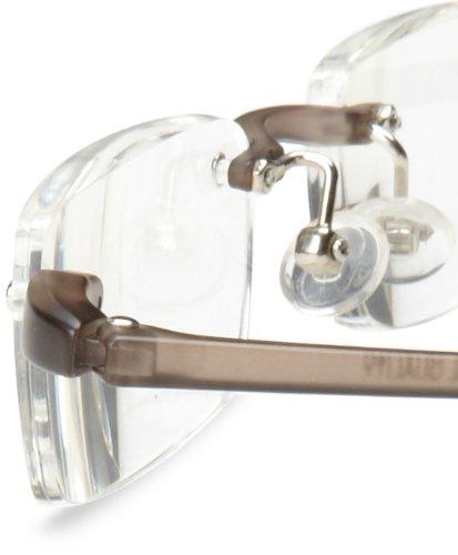 Visualites Visualites 1 Smoke 1.50 Power Lightweight Rimless Reading Glasses For Men and Women