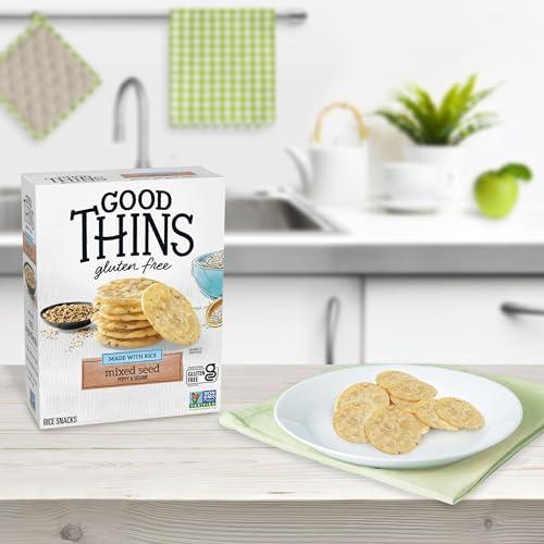 Good Thins Good Thins Mixed Seed Rice Snacks Gluten Free Crackers, 3.5 oz