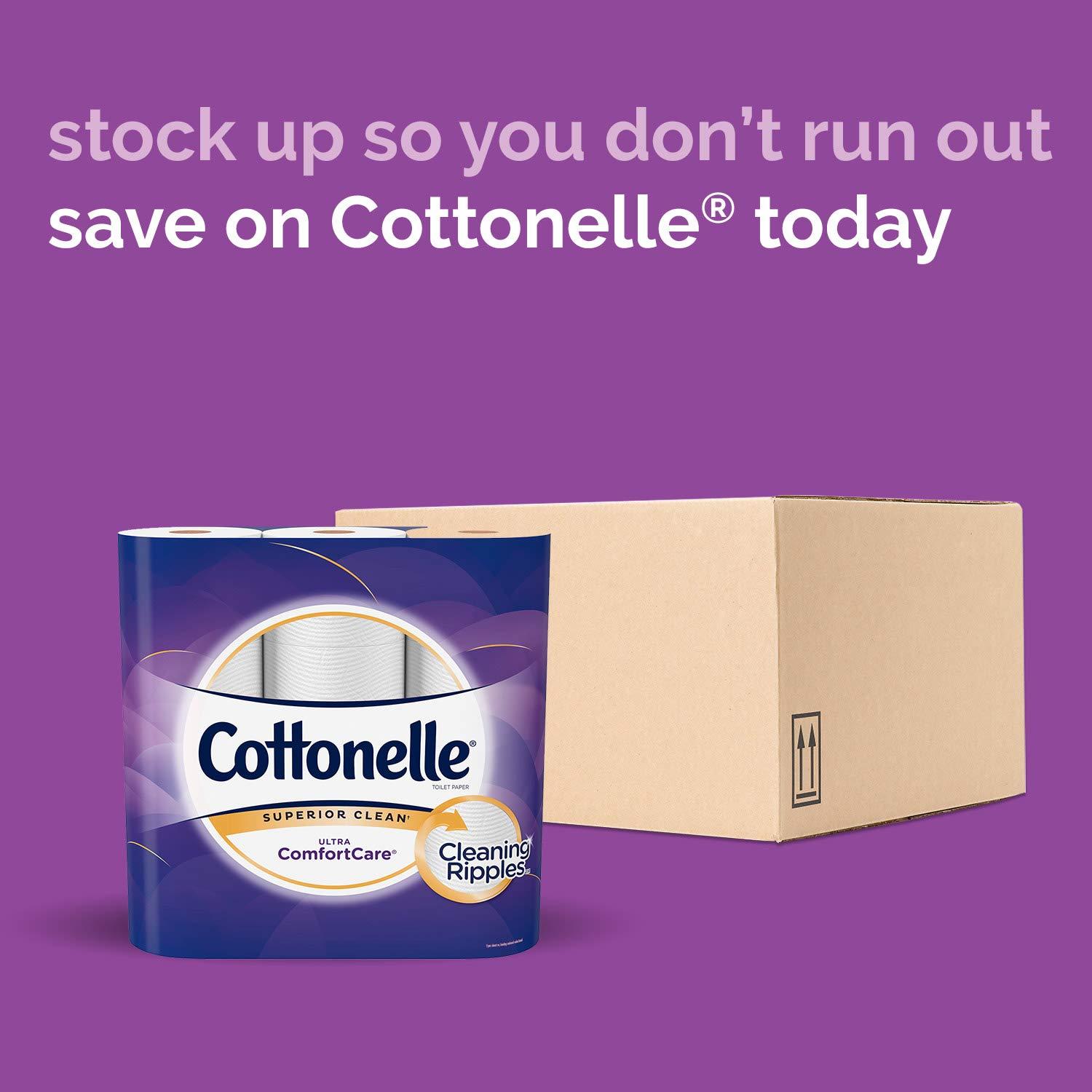 Cottonelle Cottonelle Ultra ComfortCare Toilet Paper, Soft Bath Tissue, 12 Count of 121 Sheets Per Roll