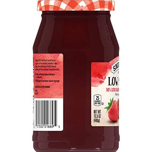 Smucker's Smucker's Low Sugar Strawberry Reduced Sugar Preserves, 15.5 Ounces