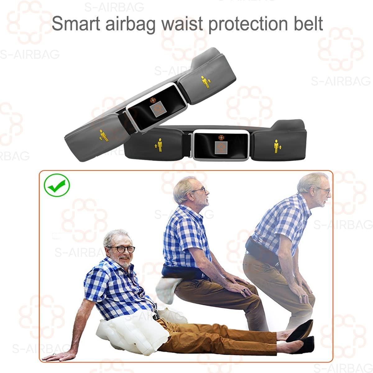 Stoge Smart Airbag Waist Protection Belt, 0.18s Trigger Alarm to Prevent Falls and Injuries, Suitable for Elderly People with Reduced Mobility Body Protection Expert