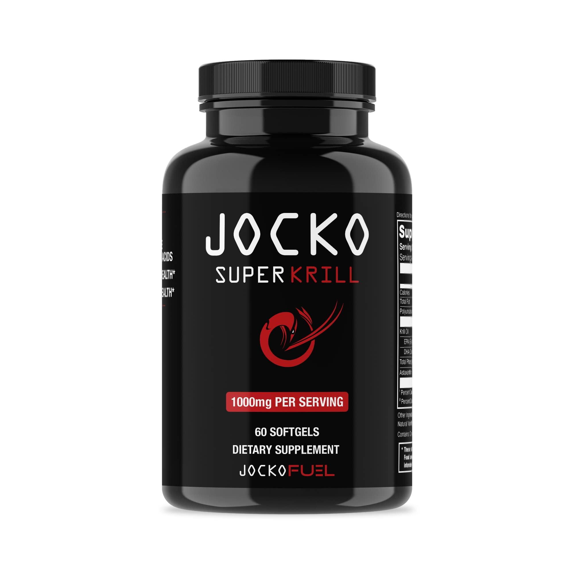 Jocko Fuel Jocko Fuel Cold War and Omega 3 Krill Oil Supplement Bundle