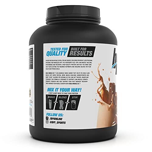 BPI Sports BPI Sports Bulk Muscle XL - Chocolate - 5.7lbs - Mass Gainer