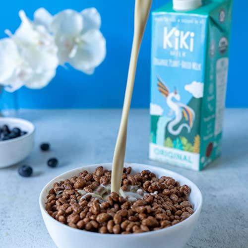Kiki Milk Kiki Milk Plant Based Milk - Organic Original Kiki Milk - Calcium & Magnesium Source - Gluten Free, Gum Free, GMO Free, Dairy Free, Soy Free, Glyphosate Free - Shelf Stable - (32 oz • Pack of 6)