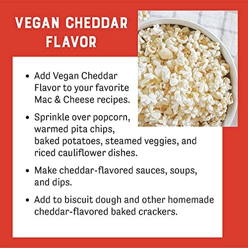 Judee's Gluten Free Judee’s Vegan Cheddar Flavor Powder 1.5lb (24oz) - 100% Non-GMO, Vegan, Gluten-Free & Nut-Free - Great Dairy Cheese Powder Alternative - Made in USA - Use in Sauces, Seasonings, and Soups