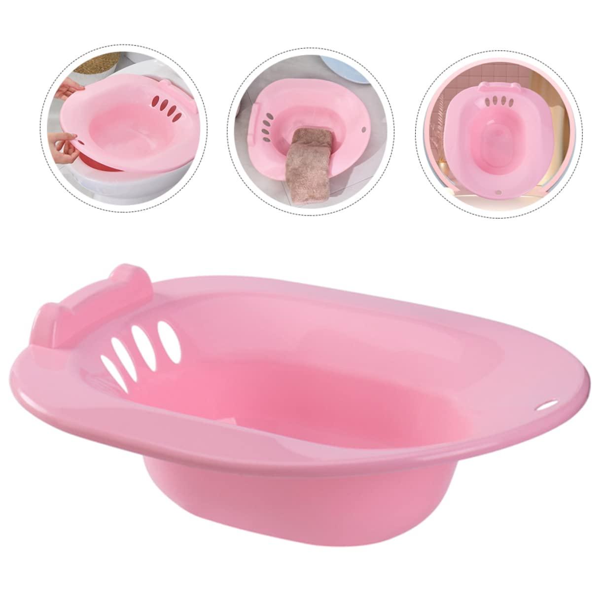 GOOHOCHY GOOHOCHY Toilet Soaking Sitz Bath Tub for Personal Hemorrhoids Relief Postpartum Care Made of Smooth Material