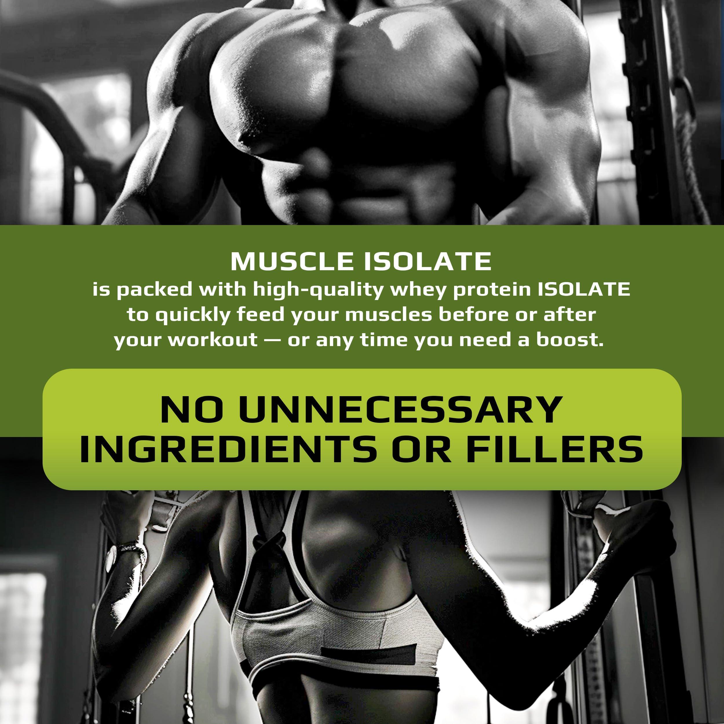 MFL MUSCLE FOOD LABS MFL 100% Pure Isolate Protein 2 lbs l 30g of Protein l 12g Amino Acids l Keto Friendly l Low Carbs | 28 Servings (Vanilla Bean)