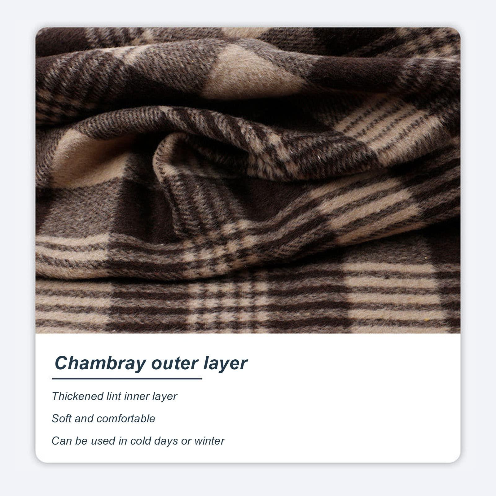 Ymiko Wheelchair Shawl, Plus Velvet Thickened Wheelchair Care Shawl, bedridden Patient Shoulder Warm Blanket Cloak Shoulder Blanket, Suitable for Aged Care Products