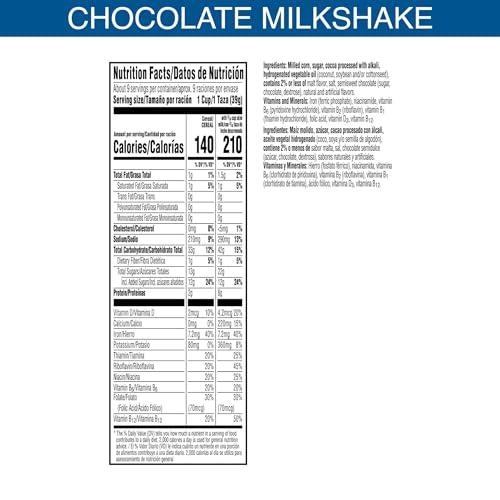 Frosted Flakes Kellogg\'s Frosted Flakes Breakfast Cereal, Kids Cereal, Family Breakfast, Chocolate Milkshake, 12.2oz Box (1 Box)