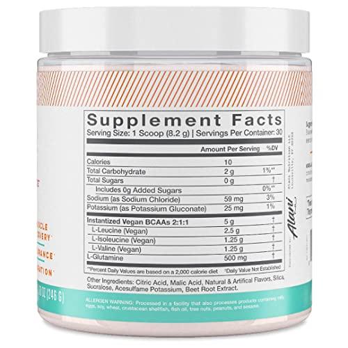 Alani Nu Alani Nu BCAA Hawaiian Shaved Ice | Branch Chain Essential Amino Acids | 2:1:1 Formula | Supplement Powder | Muscle Recovery Vitamins for Post-Workout | 30 Servings