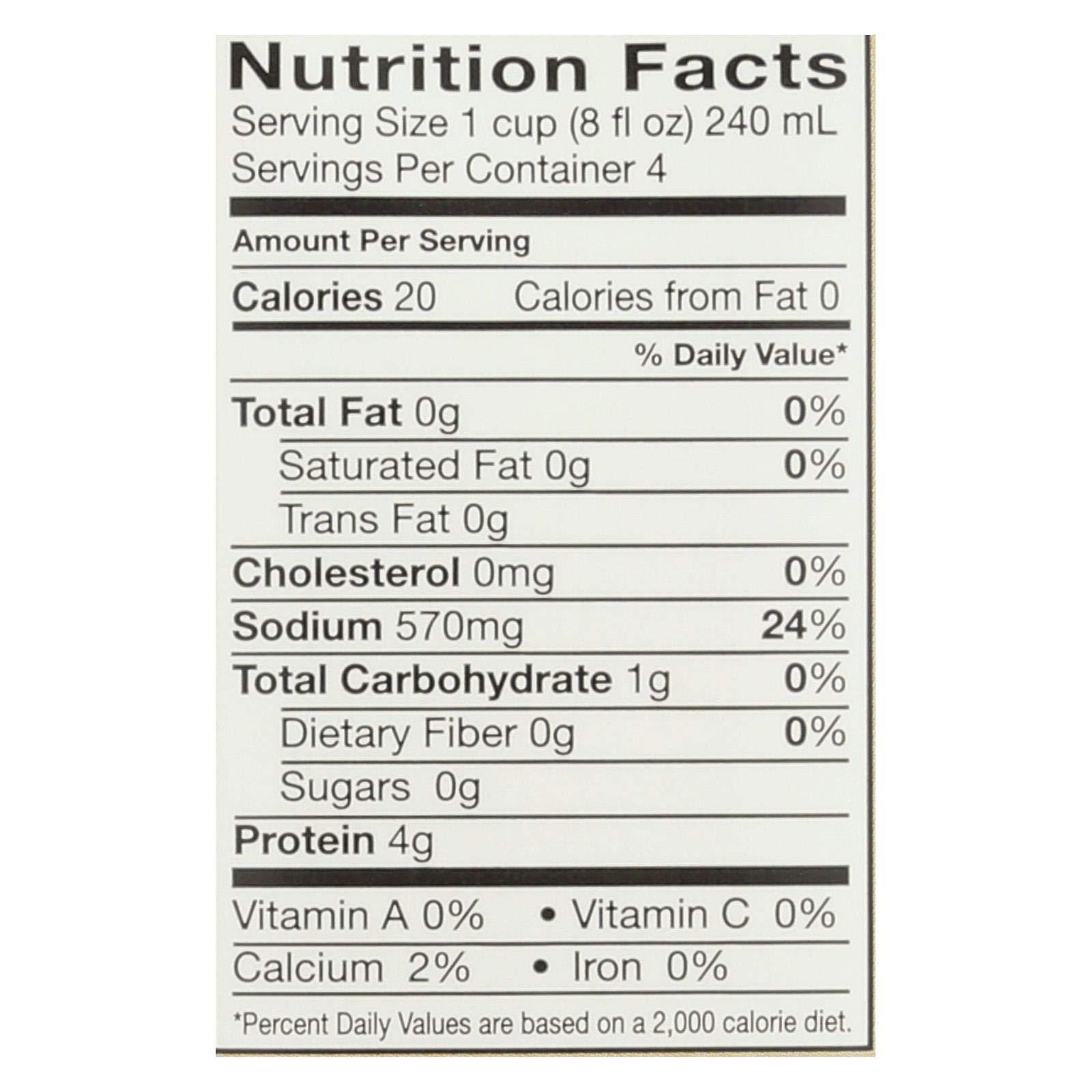 Pacific Natural Foods Pacific Natural Foods Broth - Beef - Case of 12 - 32 Fl oz.