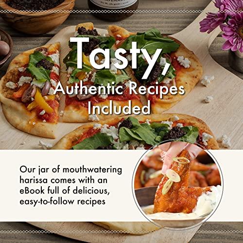 Casablanca Market Casablanca Market Harissa Gourmet Hot Sauce –Harissa Sauce – Moroccan North African Spice Best Hot Sauce Gift Harissa Seasoning – Harissa Spice Red Hot Sauce – Harissa Paste Hot Sauces (10.5oz)