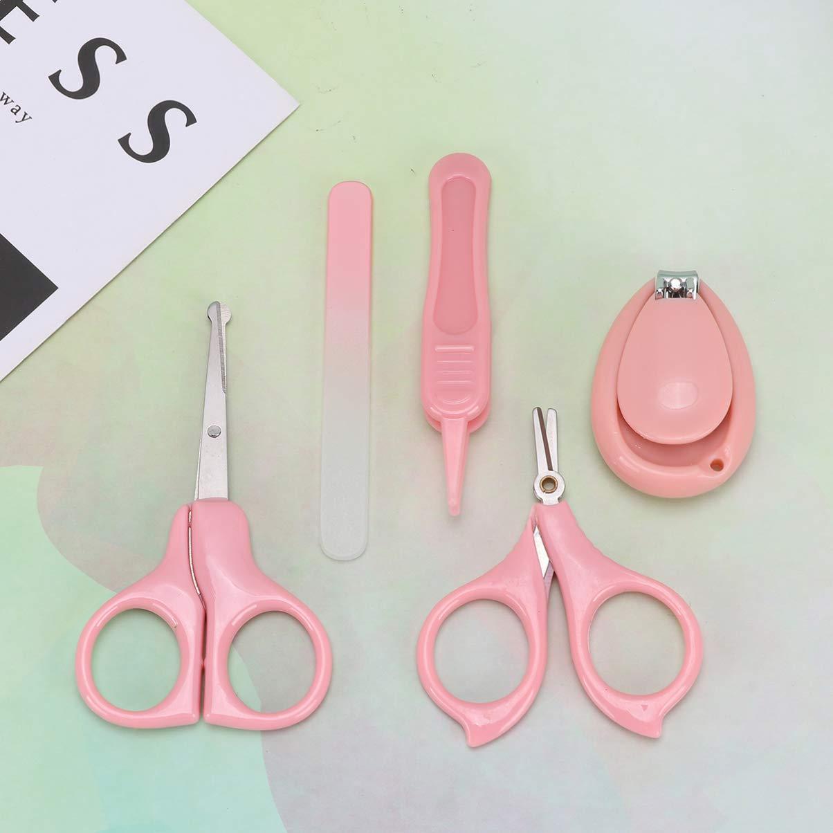 Healifty Set infant nail file nail clippers for newborn babies nail care kit kids kits infant nail clippers Newborn Grooming Kit kit nail Anti-jamming child pedicure