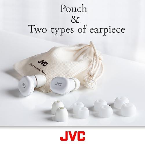 JVC JVC Ultimate Sleeping Earplugs, 35dB Noise Reduction, Water Resistance, Carrying case, Additional Ear-Pieces - EPS433 (White)