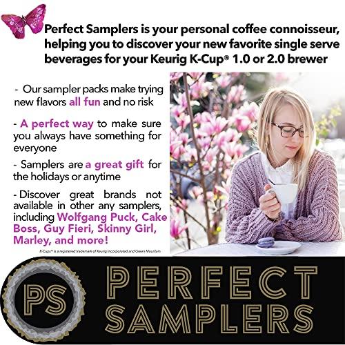 Crazy Cups Flavored Decaf Coffee Pods Variety Pack, Great Mix of Decaffeinated Coffee Pods Compatible with all Keurig K Cups Brewers, 40 Count Bulk Pack