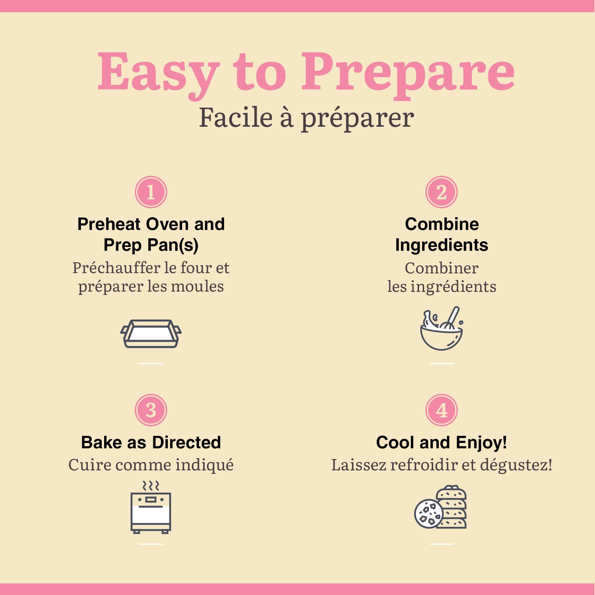 XO Baking Co. XO Baking Co. Gluten Free Chocolate Chip Gourmet Cookie Mix; Non-GMO; Kosher; Rice Free; Dairy Free; Peanut Free; No Preservatives; No Artificial Flavors or Colors, 16oz (Pack of 6)