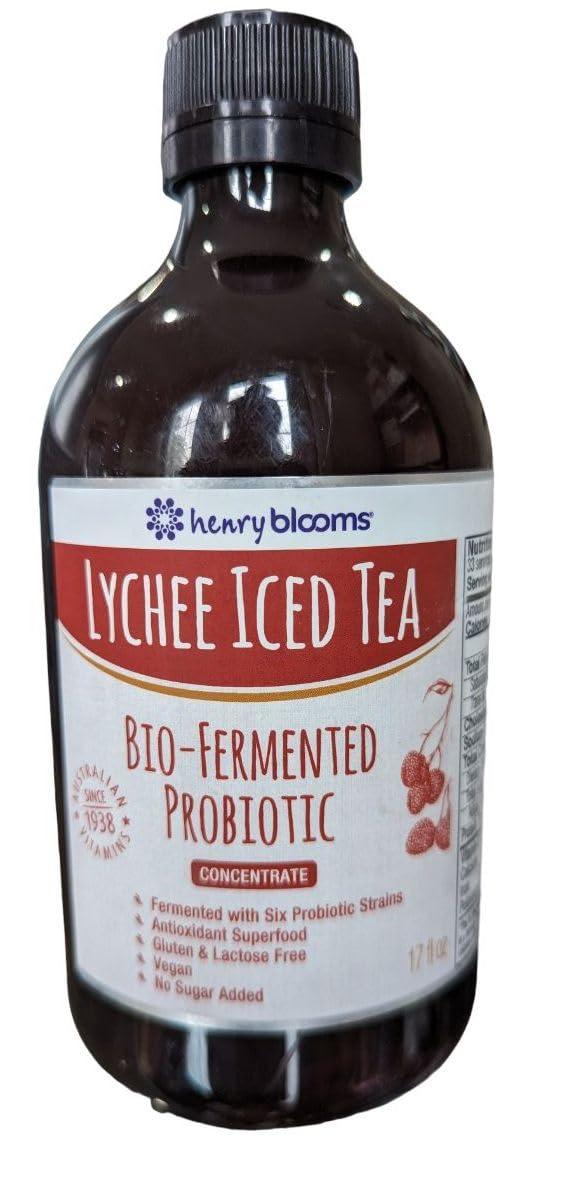 Henry Blooms Henry Blooms Bio-Fermented Probiotic Condentrate - Lychee Iced Tea
