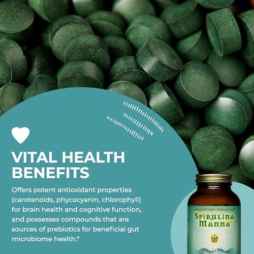 HEALTHFORCE SUPERFOODS HealthForce SuperFoods Spirulina Manna - Capsules - 150 Vegan Capsules