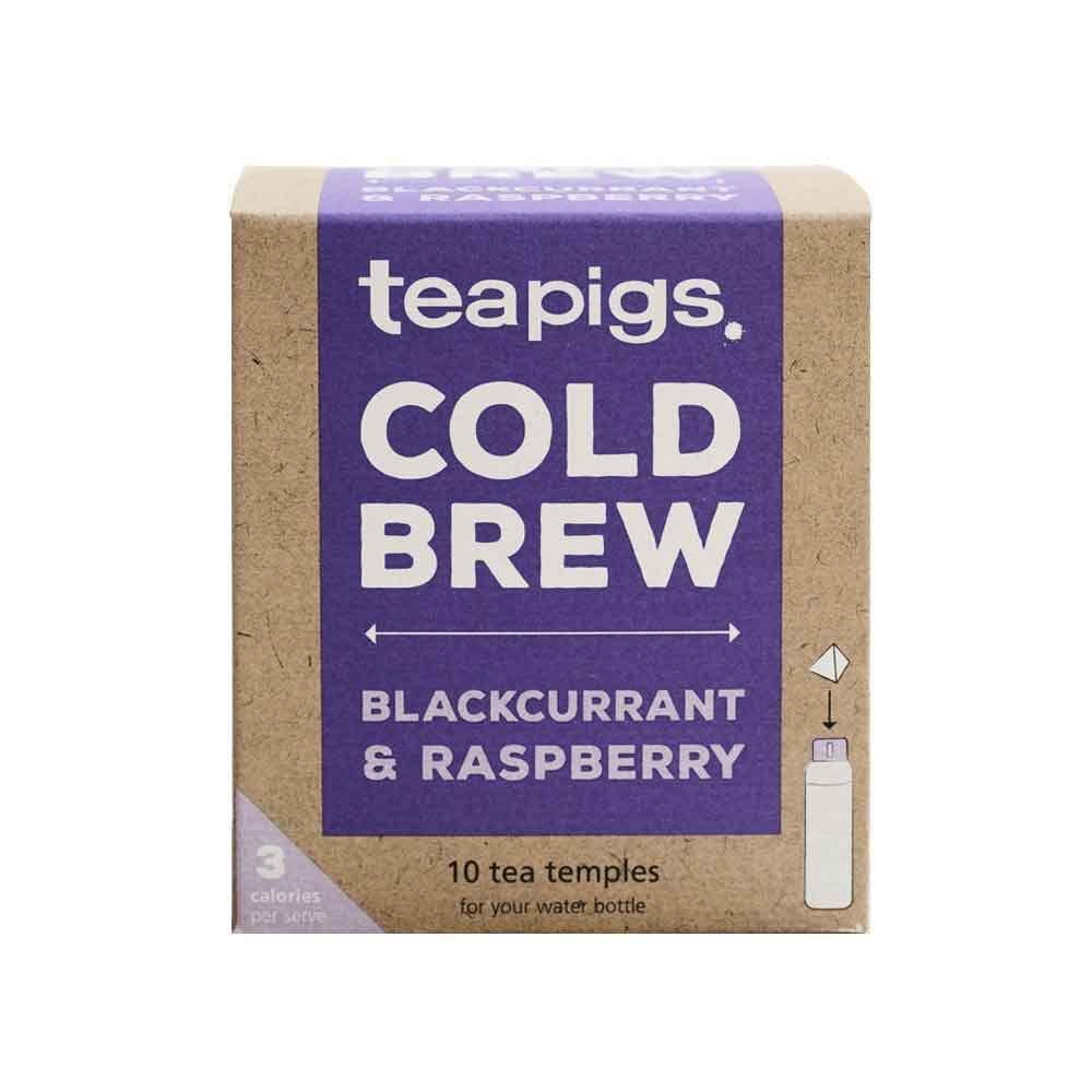 teapigs Teapigs Blackcurrant and Raspberry Cold Brew Tea Bags (1 Pack of 10 Tea Bags)