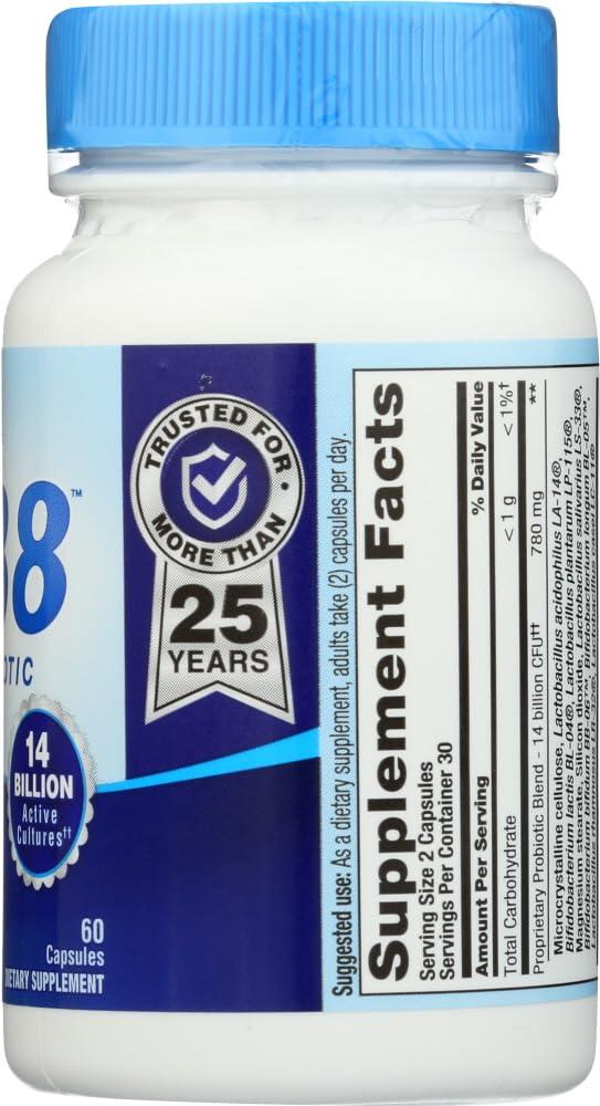 Nutrition Now Nutrition Now PB 8 Pro-Biotic Acidophilus For Life - no Gluten - 60 Capsules