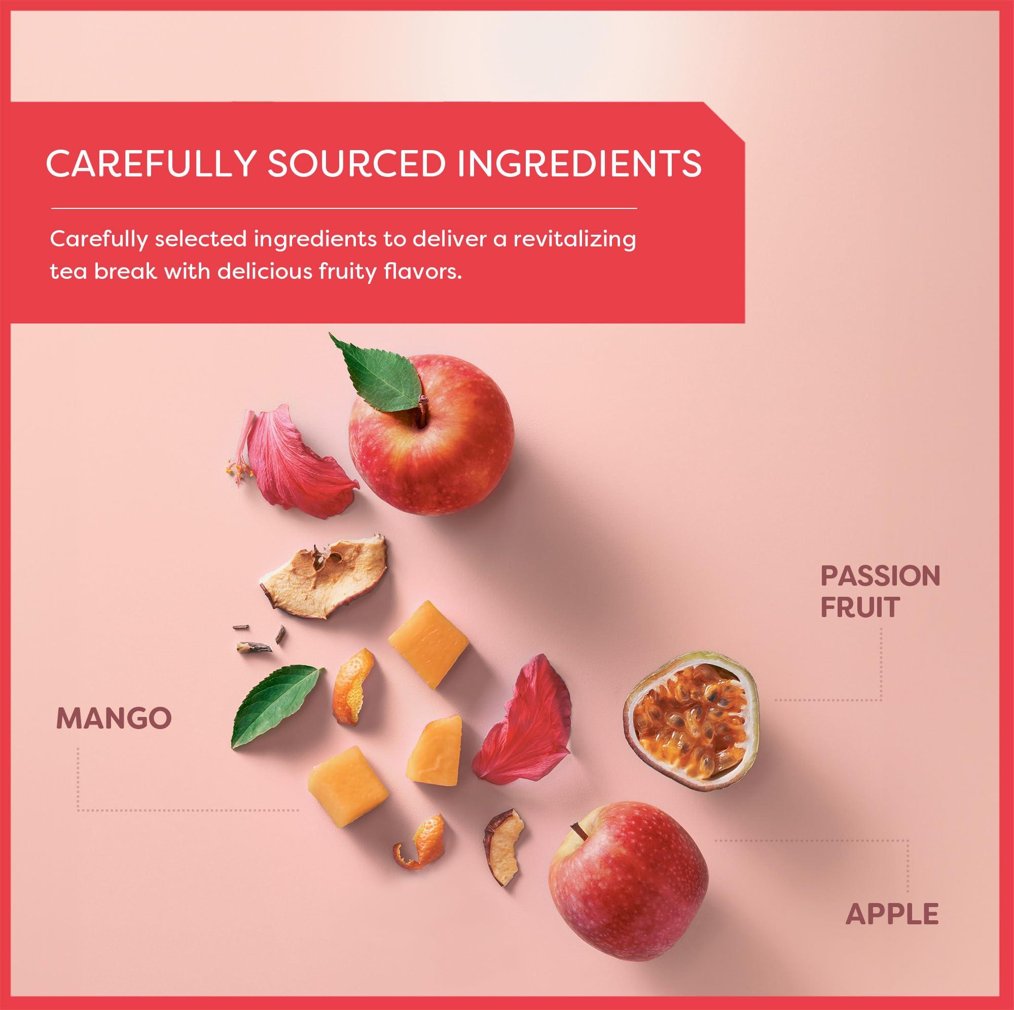 Wissotzky Tea Wissotzky Fruit Galore Herbal Tea, 20 Tea Bags | Caffeine Free Tea | Antioxidant Rich | Fruity Blend | Herbal Tea Bags