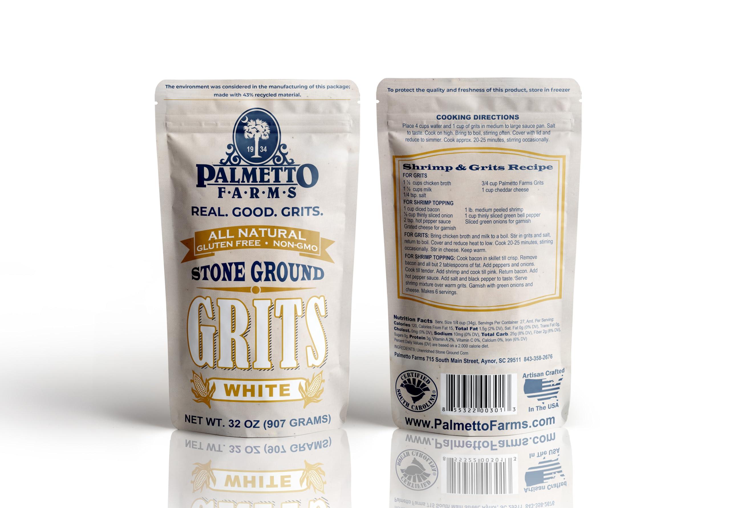Palmetto Farms PALMETTO FARMS Stone Ground White Grits, 32 OZ