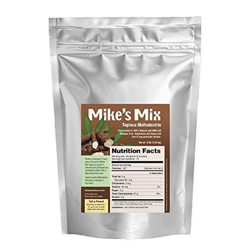 Mike's Mix Sports Nutrition Mike's Mix Tapioca Maltodextrin Non-GMO Complex Carbohdrate (8 lbs)