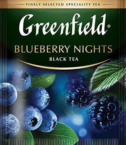 Greenfield Greenfield Blueberry Nights Black Tea Fruit & Herbal Collection 25 Teabags The Execptional Freshness Of Tea Is Guranteed By The Special Foil Sachet
