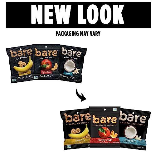 Bare Bare Baked Crunchy, Fruit Variety Pack, 0.53 Ounce (Pack of 16)
