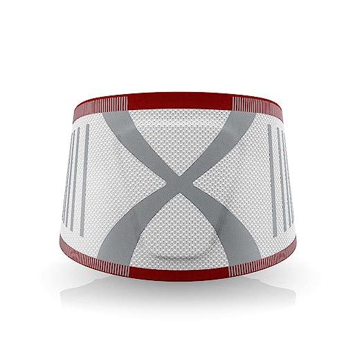 Actimove Actimove Professional LumbaMotion Back Support with Pressure Pad | Lumbar Sacral Support Belt for Lumbar Lower Back Support Belt for Sciatica, Herniated Disc, Scoliosis Back Pain Relief | White, Medium