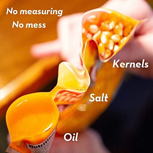 Jolly Time JOLLY TIME All in One Popcorn Kit, Portion Packets with Kernels, Oil and Salt for Movie Theater or Air Popper Machines (24 pack, 8oz Kettle)