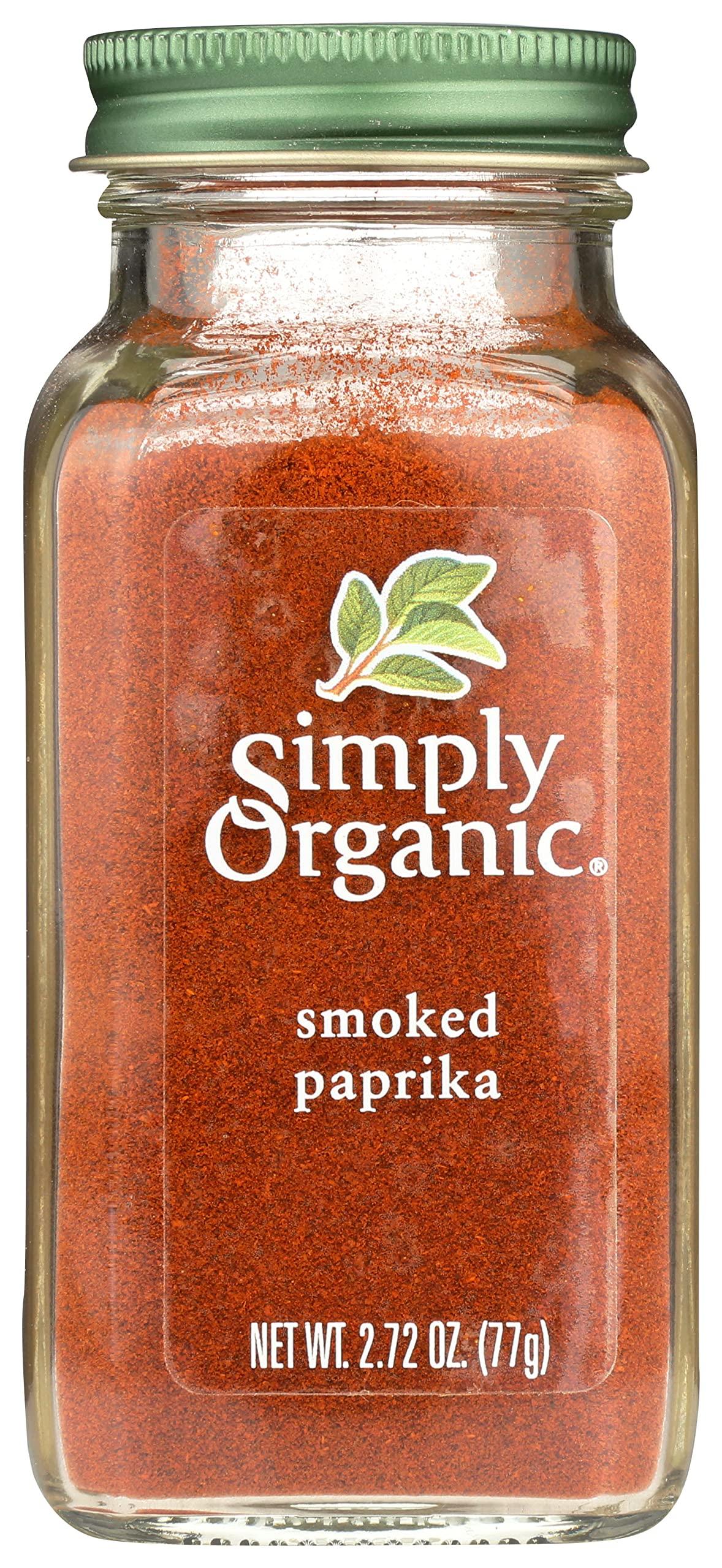 Simply Organic Simply Organic Spice Smoked Paprika Btl, 2.72 Oz (Pack Of 6)