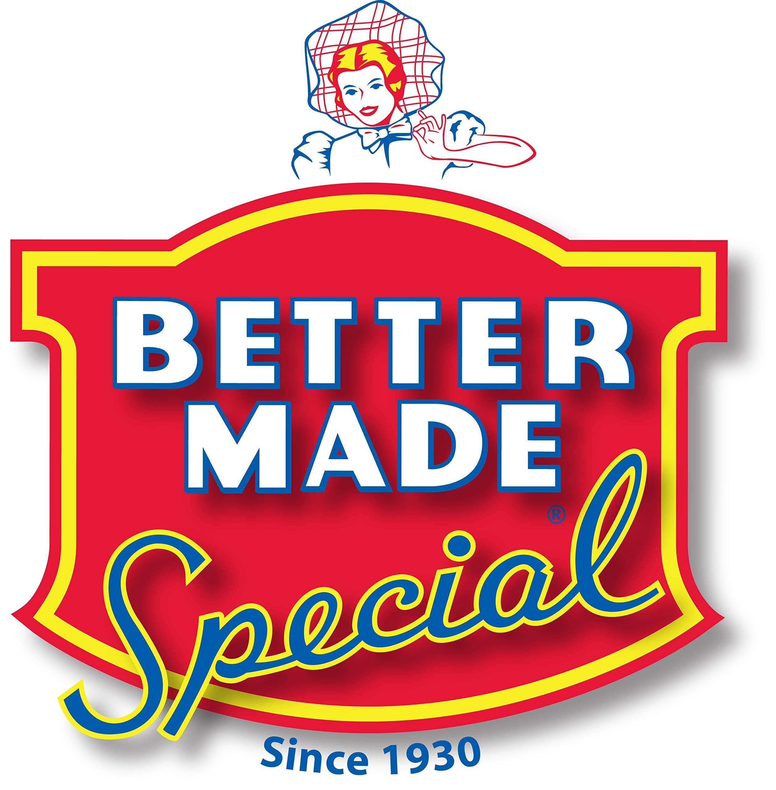 Better Made Better Made Special Popcorn (8) x Bags 2.5-2.75oz Each (Pack of 8) (BBQ CHEDDAR) - Adult Bulk Snacks, Kids Lunch, Delicious BBQ Cheddar Flavorerd Popped Popcorn, Family Owned Since 1930 in Detroit