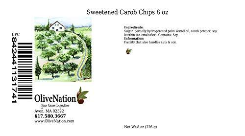 OLIVENATION OliveNation Sweetened Carob Chips 8 ounces