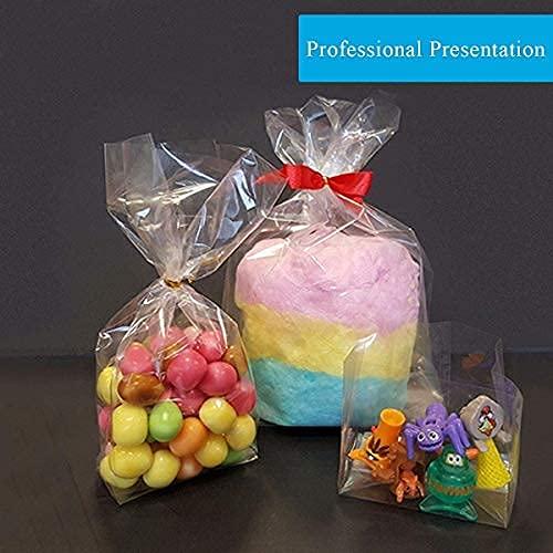 JOYIT JOYIT 330 ft Clear Cellophane Wrap Roll (31.5 in x 330 ft) - 3 Mil Thicken Cellophane Roll, Clear Cellophane Bags Large, Clear Wrapping Paper for Flower Gift Baskets Wrap31.5\" fold into 16