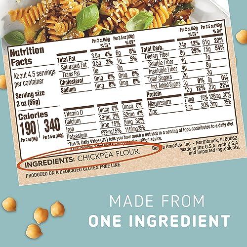 Barilla Barilla Chickpea Rotini Pasta, 8.8 oz - Vegan, Gluten Free, Non GMO & Kosher - Made with Plant Based Protein