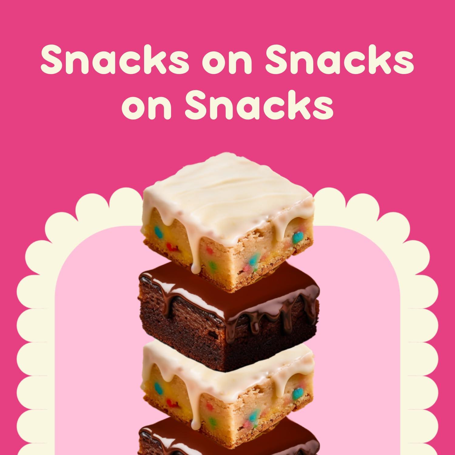 Alpha Prime Supplements Prime Bites Protein Brownie from Alpha Prime Supplements | High Protein, Collagen Fortified Low Sugar Treat | Delicious Snack | 12 Bars per Box (Cookie Dough Bites)