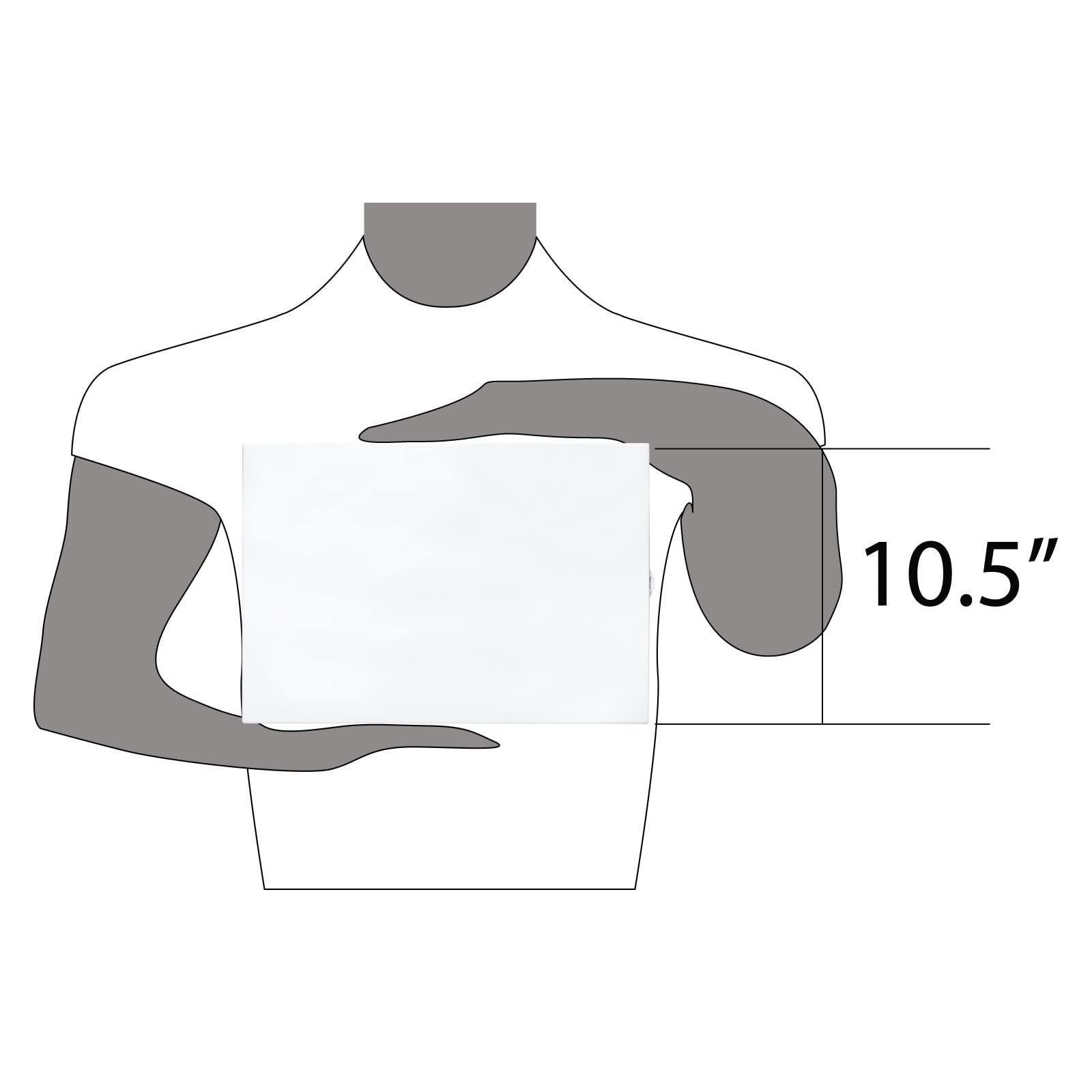 Medique Metal First Aid Kit Industrial Style 2 Shelf Empty with Swing Door Wall-Mountable