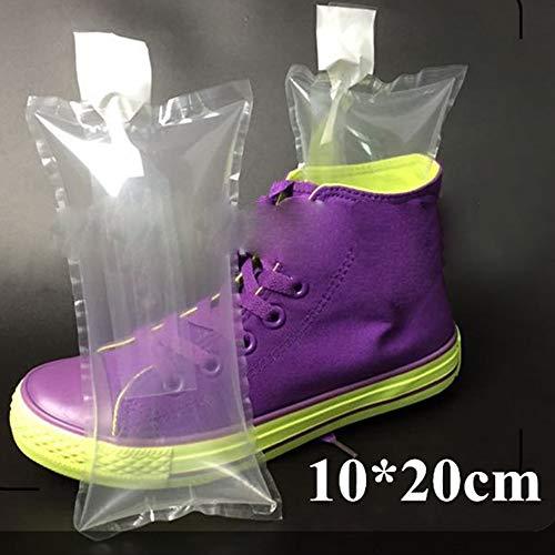 4every Packaging Air Bags,Clear Plastic Inflatable Air Packaging Protector Bag with Free Pump Cushion,Air Inflatable Cushion Blocking Packaging Bag,4x8 Inches,100 Pieces