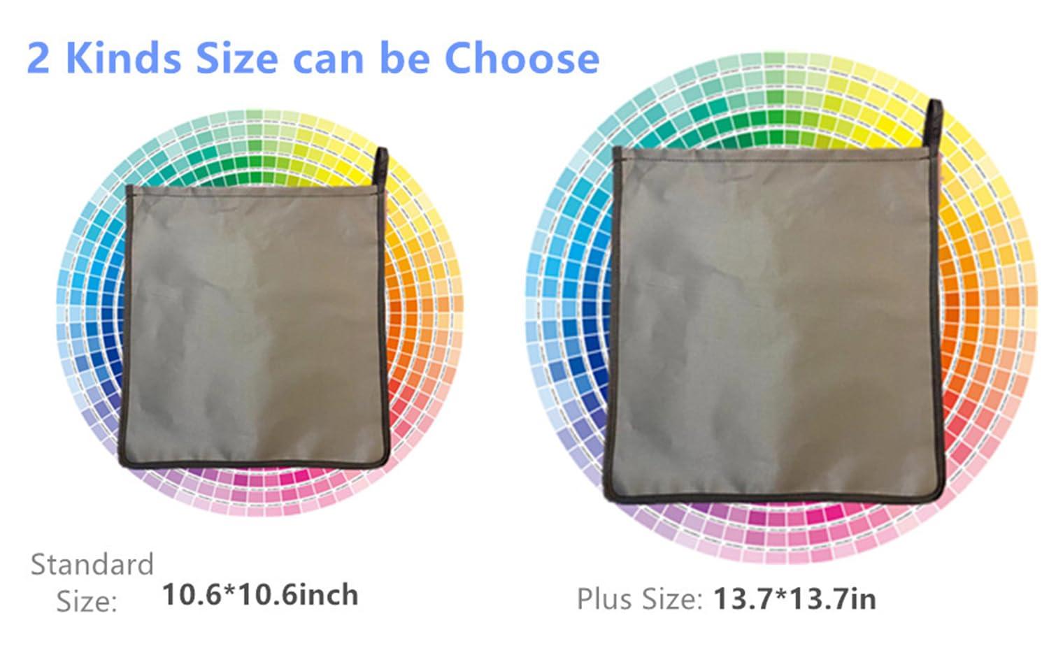 ThuroLeo EMF Protection Pad Faraday Bag Cell Phone Body Radiation Blocking Computer Pad 5G Anti-Radiation PC Faraday Blanket Pregnant Kids RFI GPS Signal Notebooks,Laptops,Tablets Shielding Bag (10.6in)