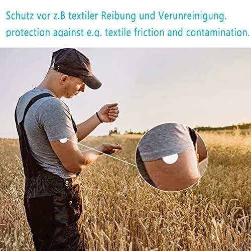 GTAGKOMMEN Freestyle Sensor Covers for Libre 3, Freestyle Adhesive Patches 55 Pack Waterproof Libre 3 Sensor Covers, Transparent Precut CGM Overpatch Tape Lasting to 14 Days-without Hole & No Glue -GTAGKOMMEN.