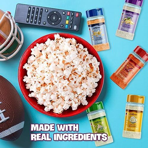 Pop n\' Dulge Popcorn Seasoning Dreamy Creamy Chives Gourmet Popcorn Flavoring Variety Pack, 2.5 Ounce (Pack of 2) Movie Night Supplies